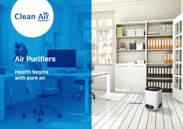 Inteligentná čistička vzduchu Clean Air Optima CA-502 Desktop Smart, HEPA, ionizátor