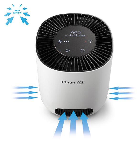Inteligentná čistička vzduchu Clean Air Optima CA-502 Desktop Smart, HEPA, ionizátor