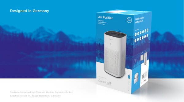 Inteligentná čistička vzduchu Clean Air Optima CA-507 Smart, HEPA, ionizér
