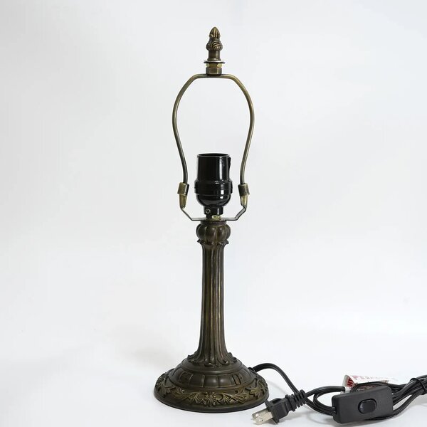 Tiffany stolná lampa Empir 212 - Huizhou Oufu Lighting v.48xš.30,sklo/kov,40W