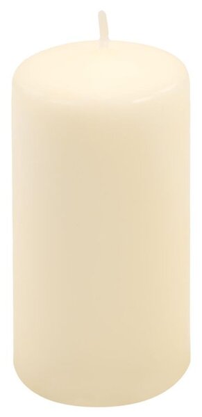 Sada stĺpových sviečok, 11,5 cm, Ø 6 cm, krémová, 18 ks