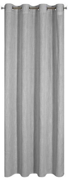 ZÁVES NA KRÚŽKOCH JUDYTA 140X270 CM STRIEBORNÁ