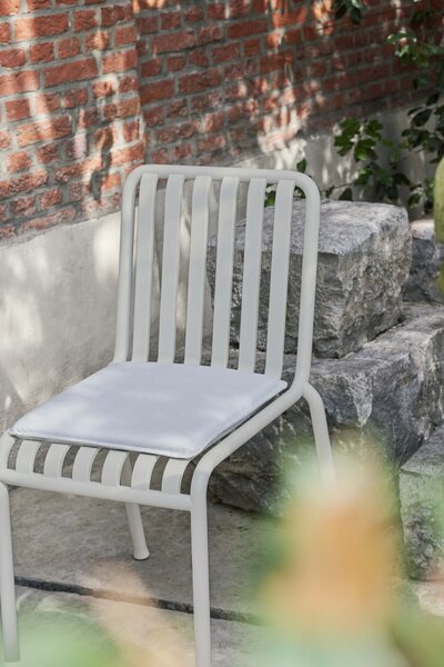 Vonkajšia stolička Palissade Cream White