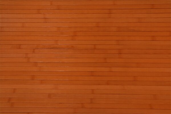Oranžová bambusová rohož za posteľ - metráž Šírka rohože: 70 cm, Dĺžka rohože: 600 cm