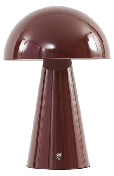 Stolové Lampa Lindby, Nevijo, stmievateľné, Červená, Obývacia izba, Kov, Moderný