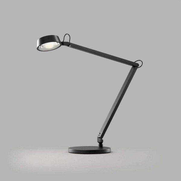 Stolové Lampa LIGHT-POINT, stmievateľné, Čierna, Obývacia izba, Hliník