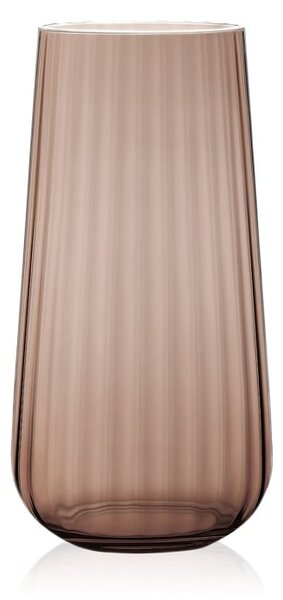 SKLENENÁ VÁZA RONA DECO FADE EMERALD 25CM
