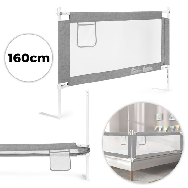 ECOTOYS Zábrana na posteľ 160 cm detská poistka ECOTOYS