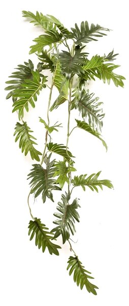Umelá popínavá rastlina Filodendron 90 cm – prirodzený vzhľad - 71 - 90 cm