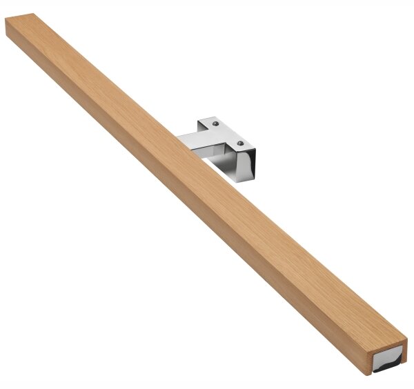 Brilagi-LED Kúpeľňové osvetlenie zrkadla WOODY MIRROR LED/15W/230V IP44 dub/chróm
