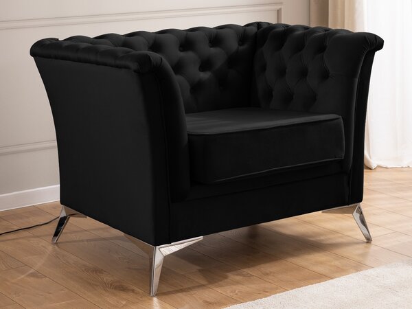 ELEGANTNÉ KRESLO SARAH V ŠTÝLE CHESTERFIELD