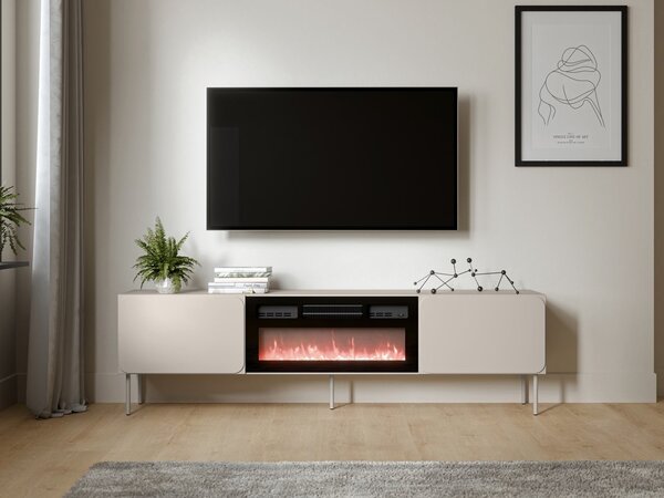 Mirjan24 TV skrinka s krbom Tuxano 200 EF, Farby: kašmír 5903211479168
