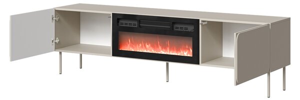 Mirjan24 TV skrinka s krbom Tuxano 200 EF, Farby: kašmír 5903211479168