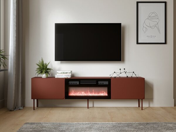 Mirjan24 TV skrinka s krbom Tuxano 200 EF, Farby: kašmír 5903211479168