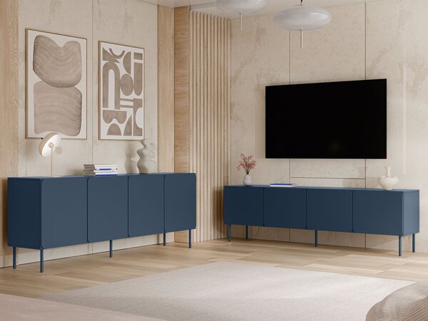 Mirjan24 Nábytok do obývacej izby Tuxano I, Farby: indigo 5903211479182