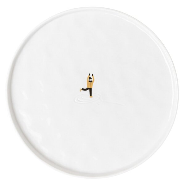 Porcelánový tanier Ice Skating 22 cm