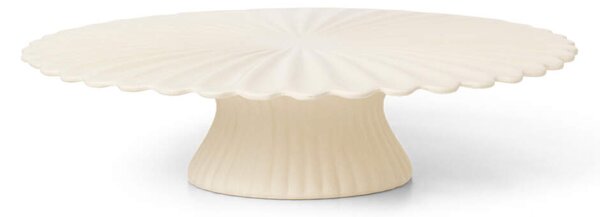 Ferm Living Stojan na tortu Fountain, off-white