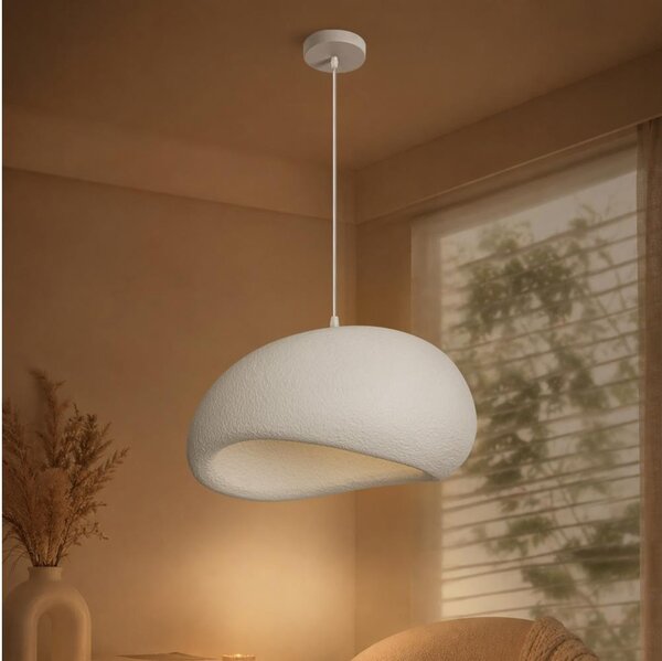 BRILAGI - Závesný luster na lanku WABI SABI 1xE27/60W/230V pr. 50 cm biela