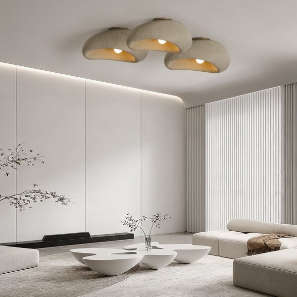 BRILAGI - Stropné svietidlo WABI SABI 1xE27/60W/230V priemer 40 cm béžové