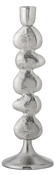 Kovový svietnik Metina Silver 28,5 cm