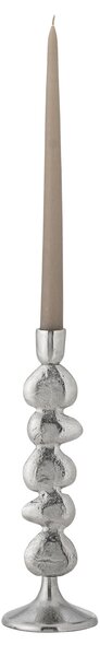 Kovový svietnik Metina Silver 28,5 cm