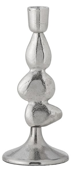 Kovový svietnik Metina Silver 21 cm