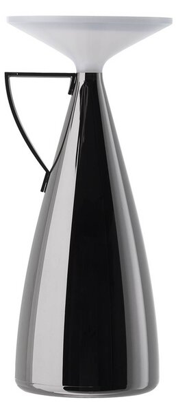 Kartell stolová LED lampa Camomille, tmavošedá, stmievateľné., Hliník / sivá / zinok, Obývacia izba / jedáleň, Plast, Dizajn