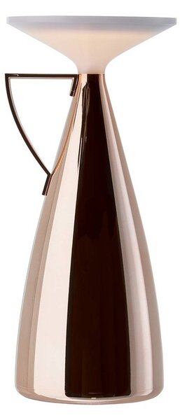 Kartell stolová LED lampa Camomille, medená farba, stmievateľné., Meď, Obývacia izba / jedáleň, Plast, Dizajn