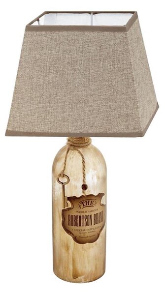 Eglo 202113 - Stolná lampa MOJADA 1xE27/40W/230V hnedá