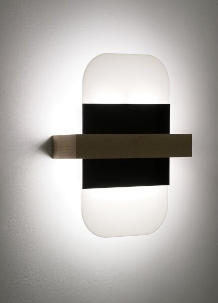 LED Nástenné svietidlo APRIL LED/6W/230V biela/čierna