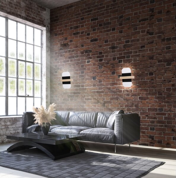 LED Nástenné svietidlo APRIL LED/6W/230V biela/čierna
