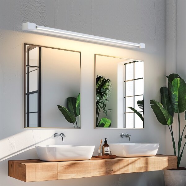 Brilagi-LED Osvetlenie zrkadla do kúpeľne AQUA LINE LED/36W/230V 120 cm IP44 biela