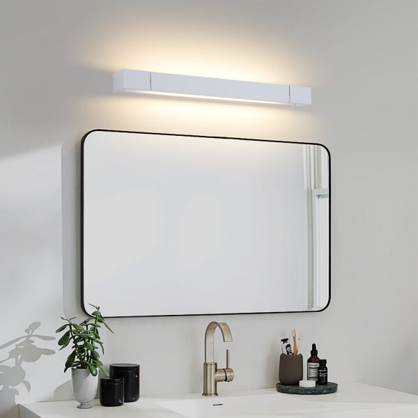 Brilagi-LED Kúpeľňové osvetlenie na zrkadlo AQUA LINE LED/12W/230V 45 cm IP44 matný chróm