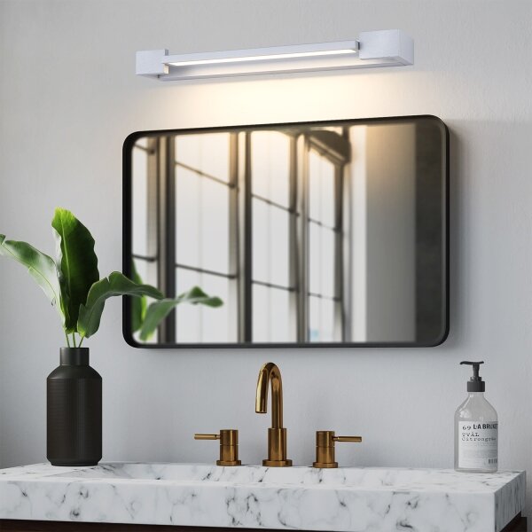 Brilagi-LED Kúpeľňové osvetlenie na zrkadlo AQUA LINE LED/12W/230V 45 cm IP44 matný chróm