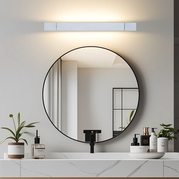 Brilagi-LED Kúpeľňové osvetlenie na zrkadlo AQUA LINE LED/12W/230V 45 cm IP44 matný chróm