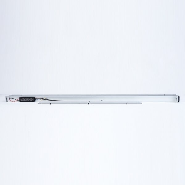 Brilagi-LED Kúpeľňové osvetlené zrkadlo AQUA LINE LED/36W/230V 120 cm IP44 matný chróm