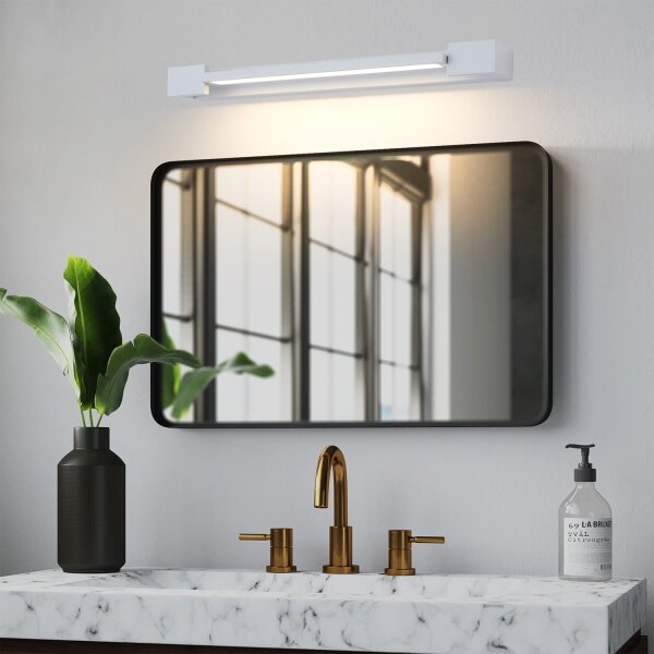Brilagi- LED Kúpeľňové osvetlenie zrkadla AQUA LINE LED/12W/230V 45 cm IP44 biela