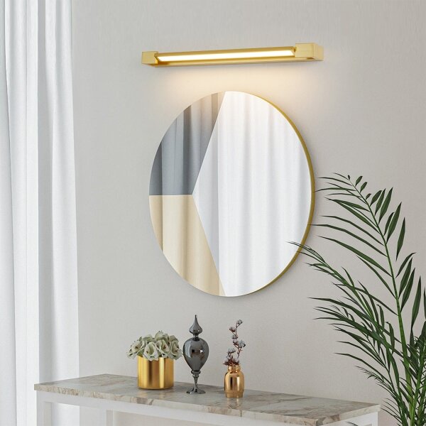 Brilagi-LED Kúpeľňové osvetlenie zrkadla AQUA LINE LED/18W/230V 60 cm IP44 zlaté