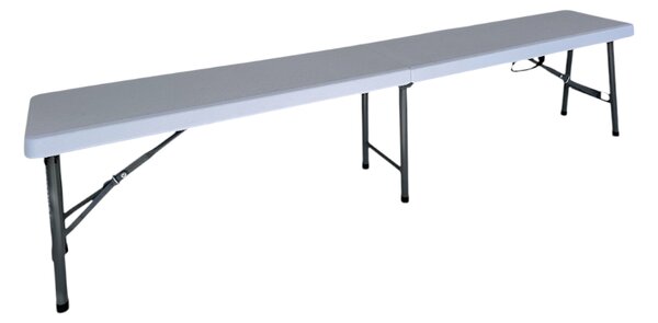 TENTino Plastová skladacia lavica 180 cm