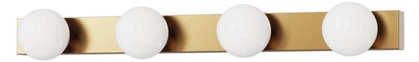 Brilagi - LED kúpeľňové osvetlenie zrkadla HOLLYWOOD 4xLED/3W/230V IP44 zlaté