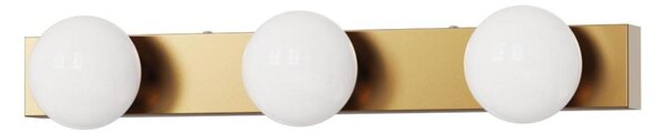 Brilagi - LED kúpeľňové osvetlenie zrkadla HOLLYWOOD 3xLED/3W/230V IP44 zlaté
