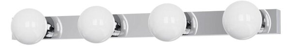 Brilagi - LED zrkadlové osvetlenie do kúpeľne HOLLYWOOD 4xLED/3W/230V IP44 chróm