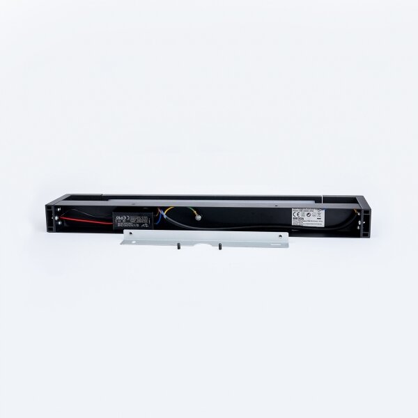 Brilagi-LED Kúpeľňové osvetlenie na zrkadlo AQUA LINE LED/12W/230V 45 cm IP44 čierne