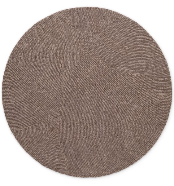 Hanse Home, Kusový koberec Calmio 106219 Taupe kruh, 120x120 (priemer) kruh, hnedá, obývacia izba