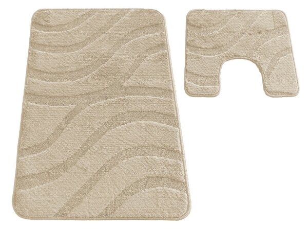 Sada kúpeľňových koberčekov Montana Symphony Beige