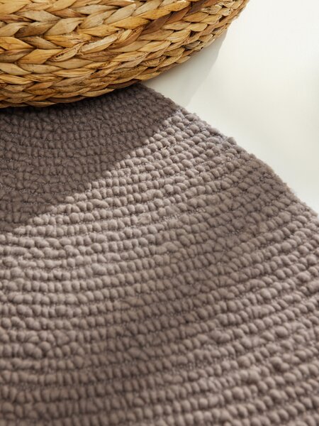 Hanse Home, Kusový koberec Calmio 106219 Taupe kruh, 120x120 (priemer) kruh, hnedá, obývacia izba
