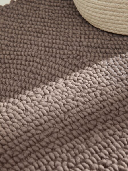 Hanse Home, Behúň Calmio 106219 Taupe, 80x200, hnedá, obývacia izba