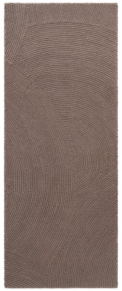 Hanse Home, Behúň Calmio 106219 Taupe, 80x200, hnedá, obývacia izba