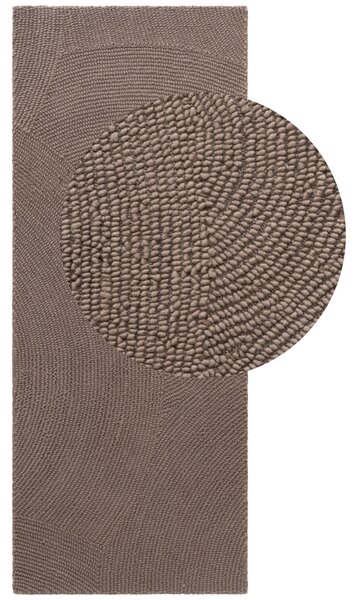 Hanse Home, Behúň Calmio 106219 Taupe, 80x200, hnedá, obývacia izba