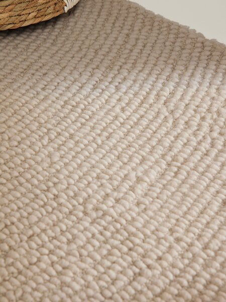 Hanse Home, Kusový koberec Calmio 106220 Natural White, 120x180, biela, obývacia izba